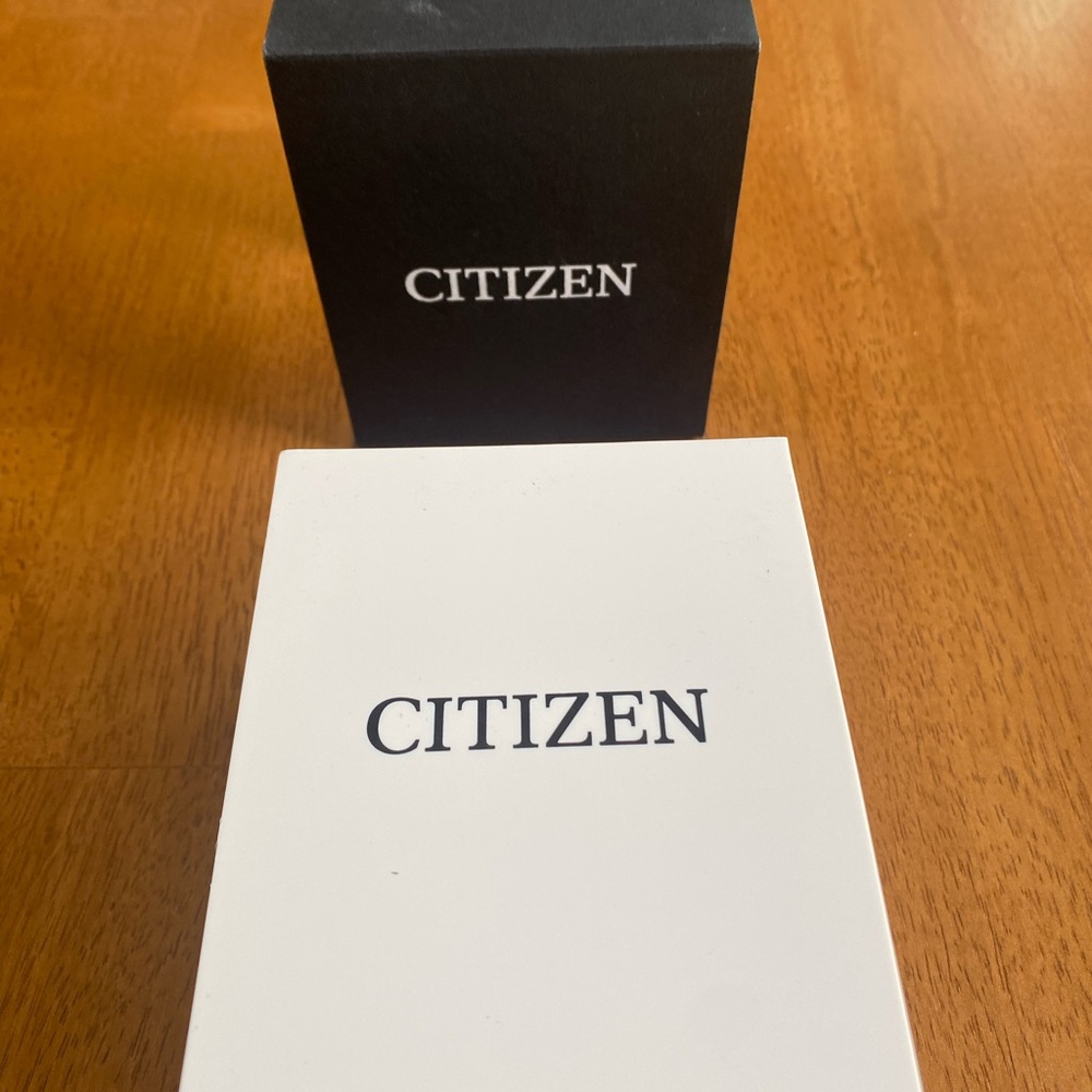 Citizen Eco-Drive Watch with White Dial